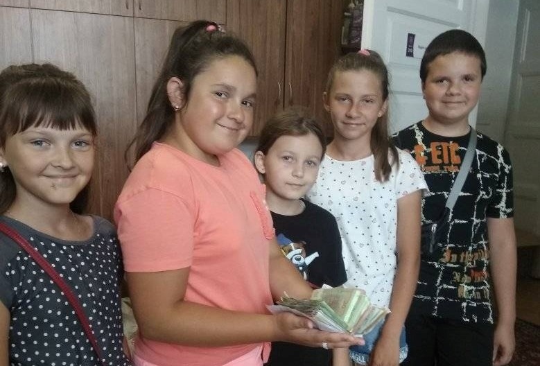 Діти зібрали 7 тисяч гривень для армії