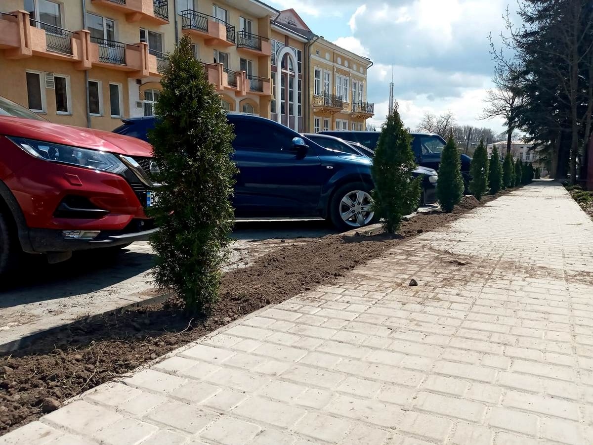 Паркування на вулиці Данила Галицького