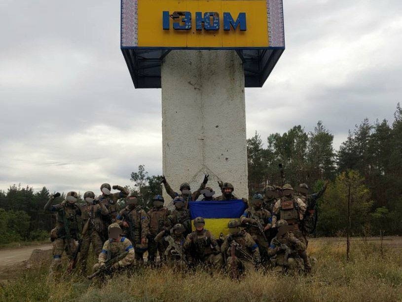 Звільнений від окупантів Ізюм