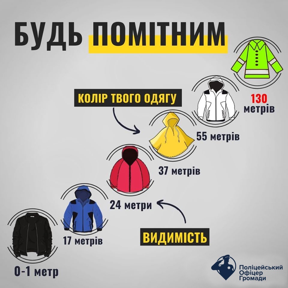 Як стати видимим на дорозі