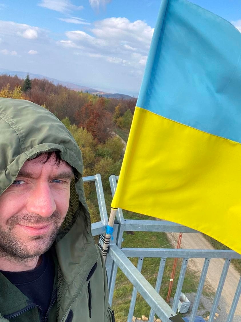 Фото Олександра Сердюка у День Незалежності України