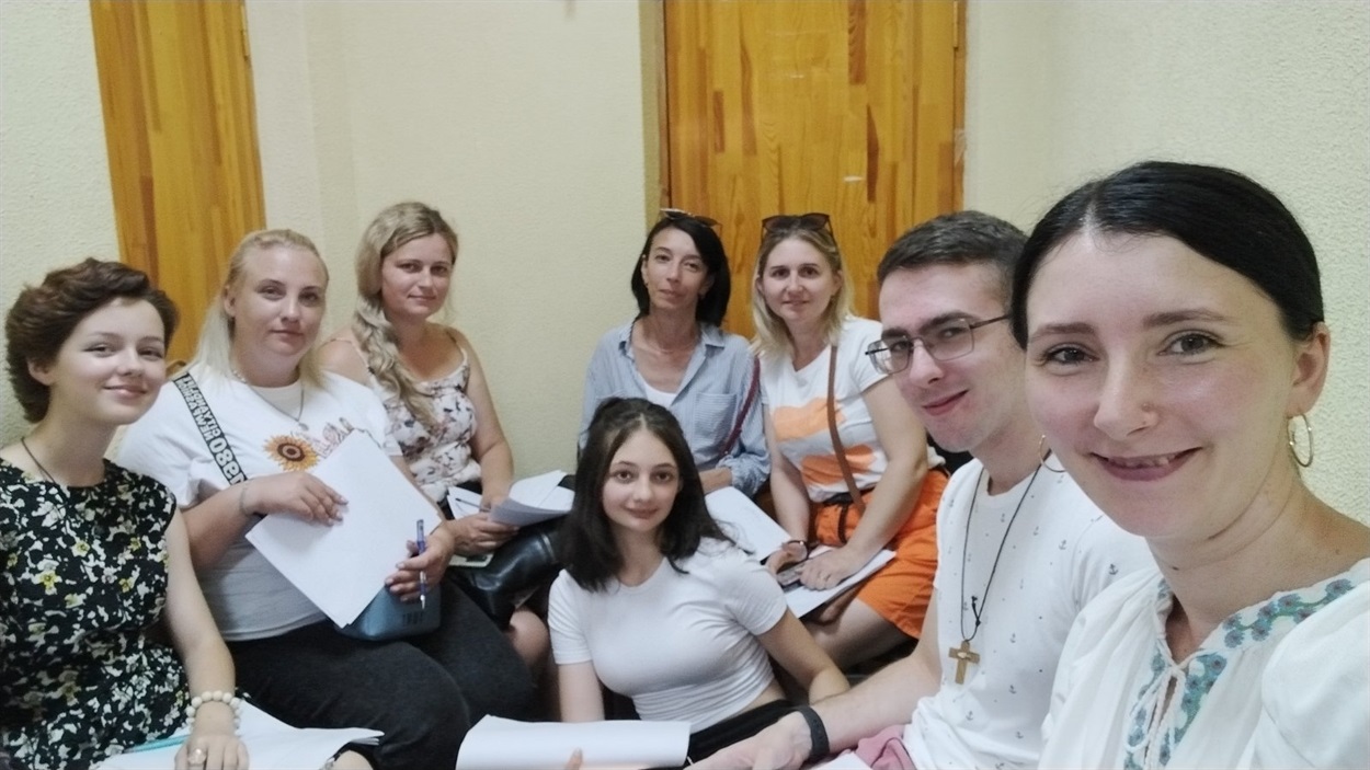 На тренінгу для волонтерів