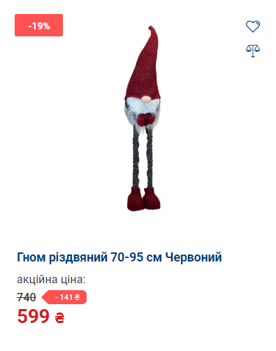 Різдвяний гном Дрогобич
