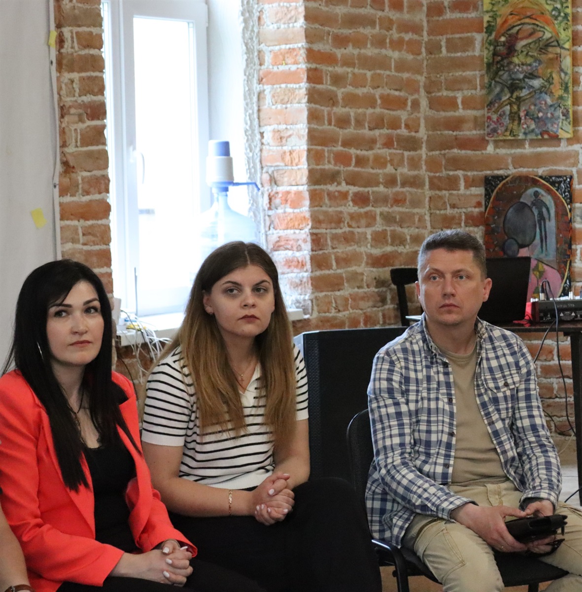 Спікери дискусії: Ірина Юрчак, Марія Ярошович, Андрій Зимянський