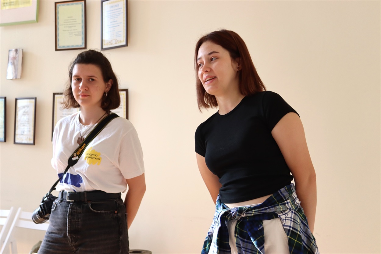 Організаторки Юліана Грицик та Мартіна Момот