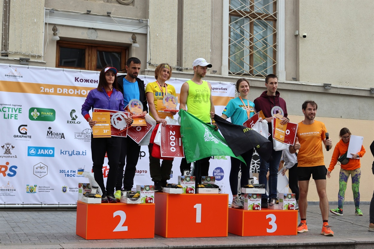 Переможці в дистанції 21,1 км