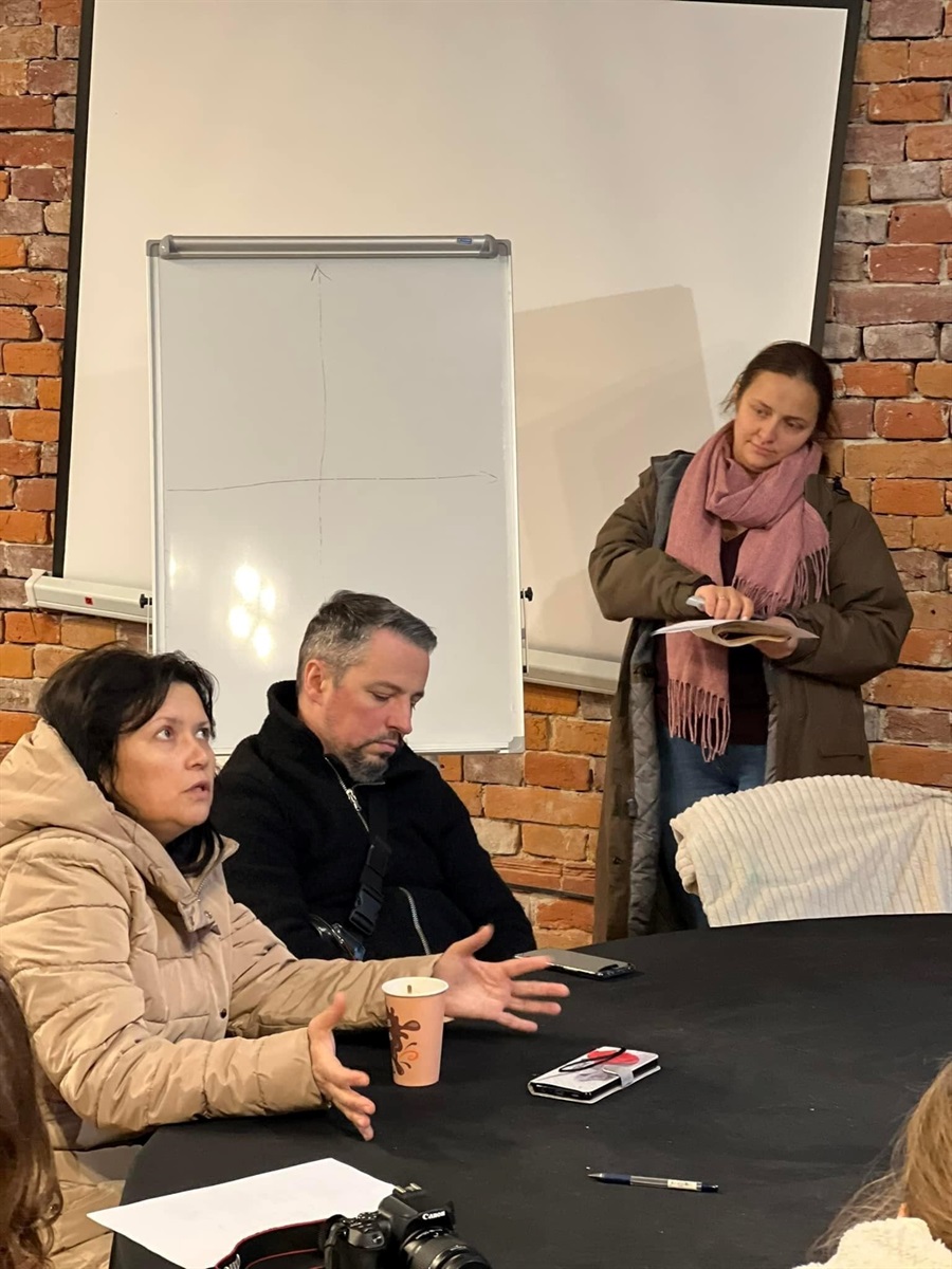Обговорення під час зустрічі: важливо бути почутим кожному