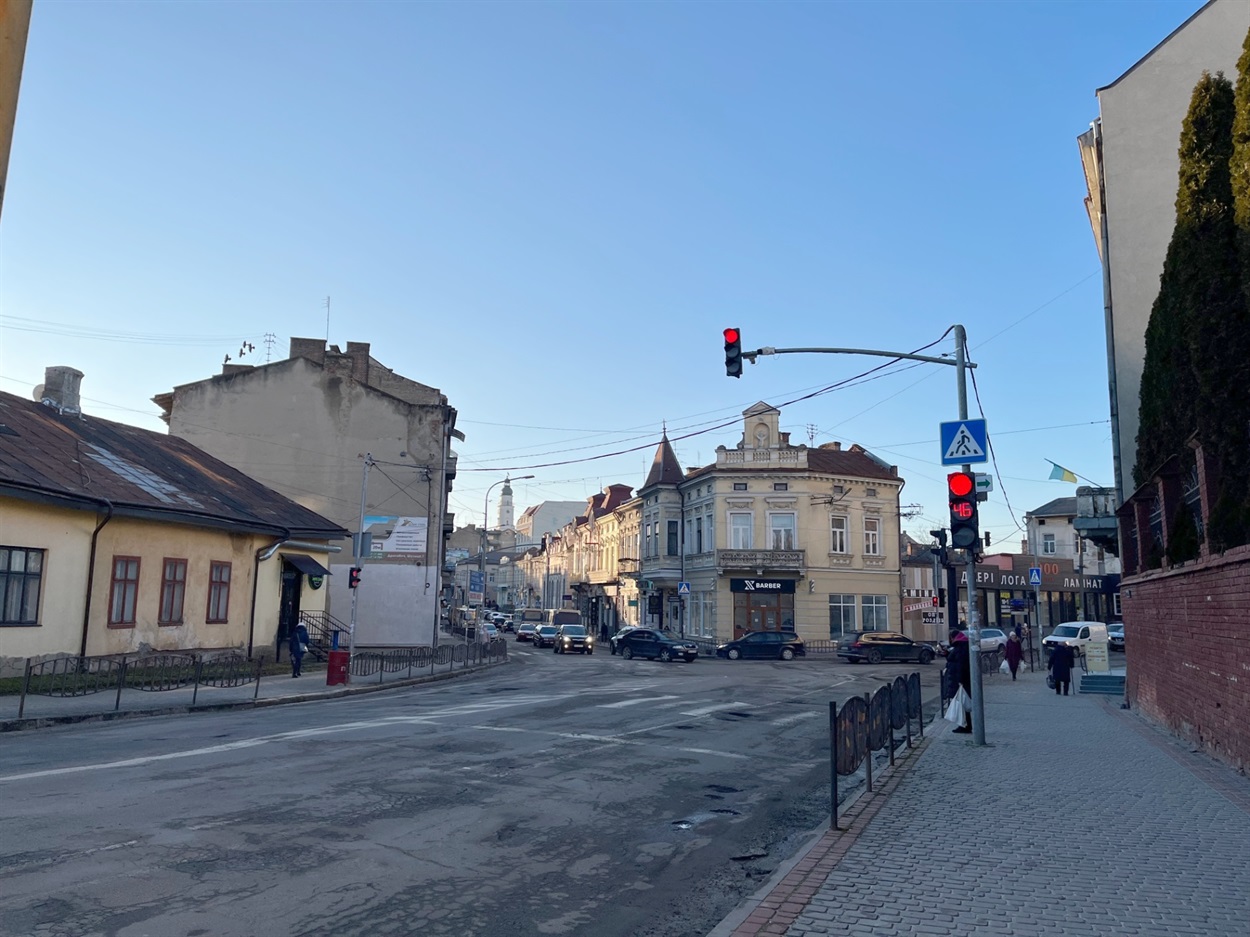 Перехрестя вулиць Стрийської, Лесі Українки та Івана Мазепи
