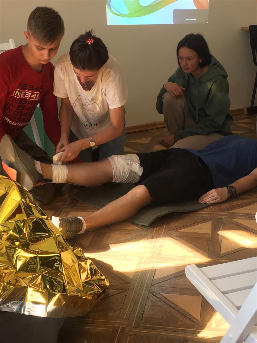 Тренінг з домедичної допомоги