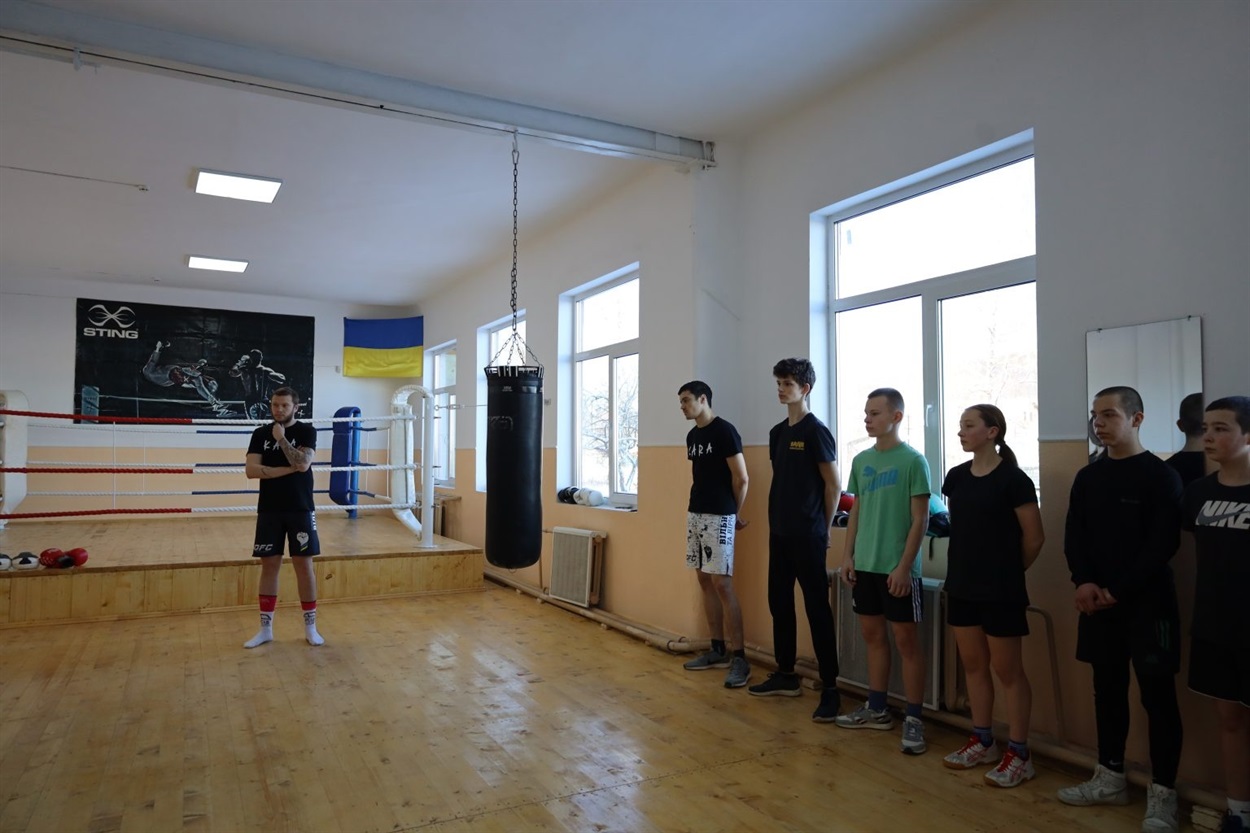 Відкриття секції боксу і кікбоксингу у січні 2024 року