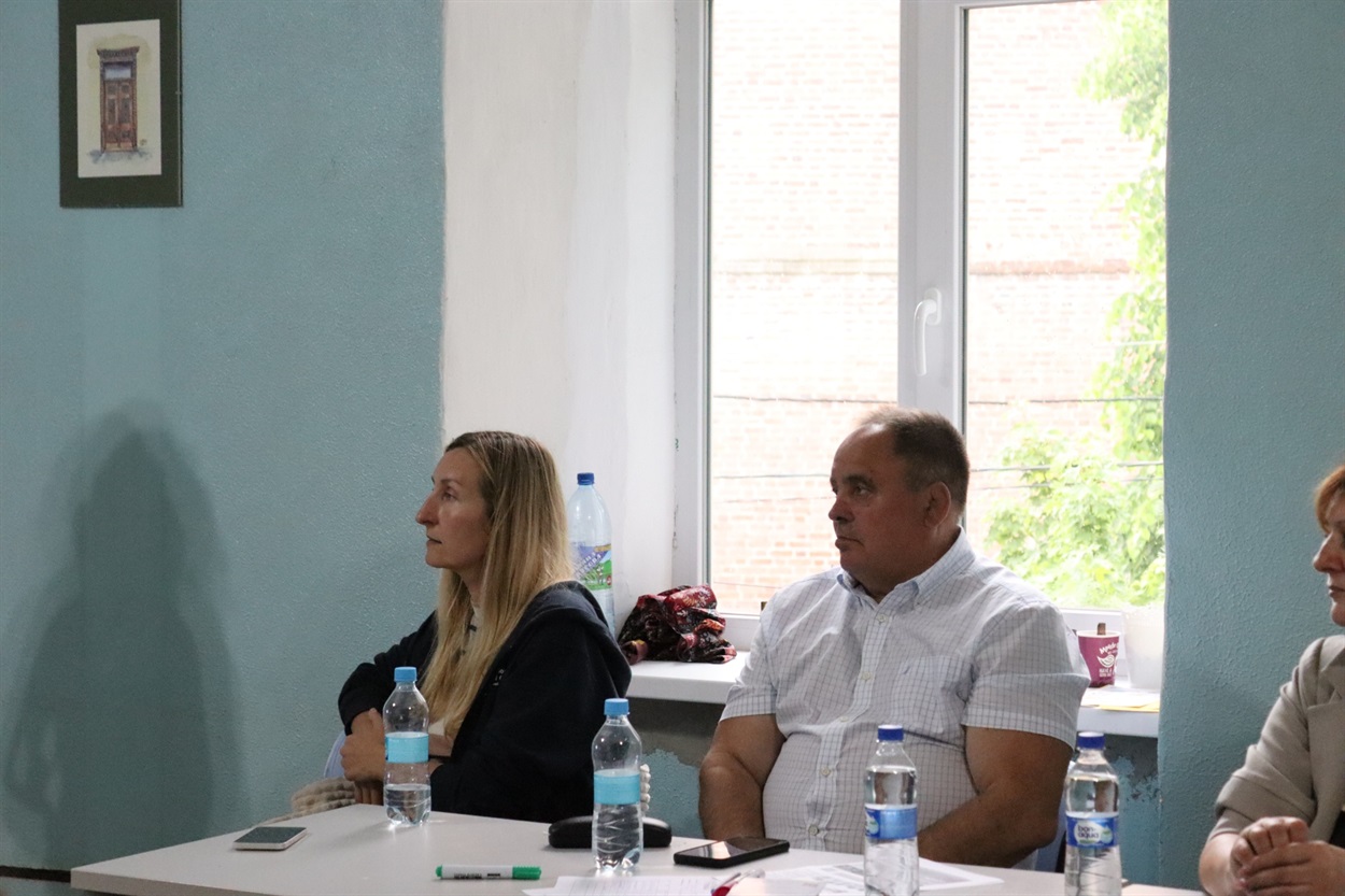 На заході були й представники Міжнародного медичного корпусу