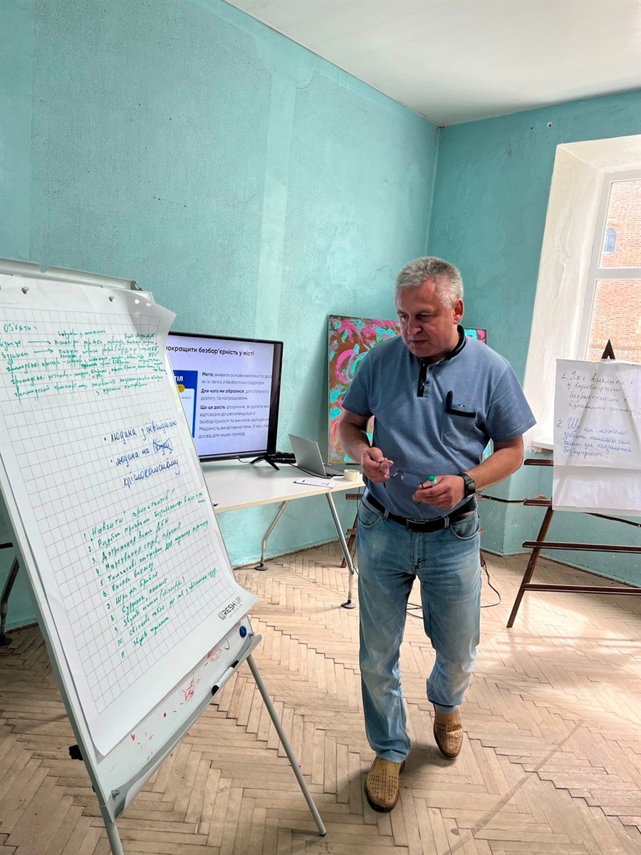 Опісля учасники презентували напрацьовані вирішення викликів
