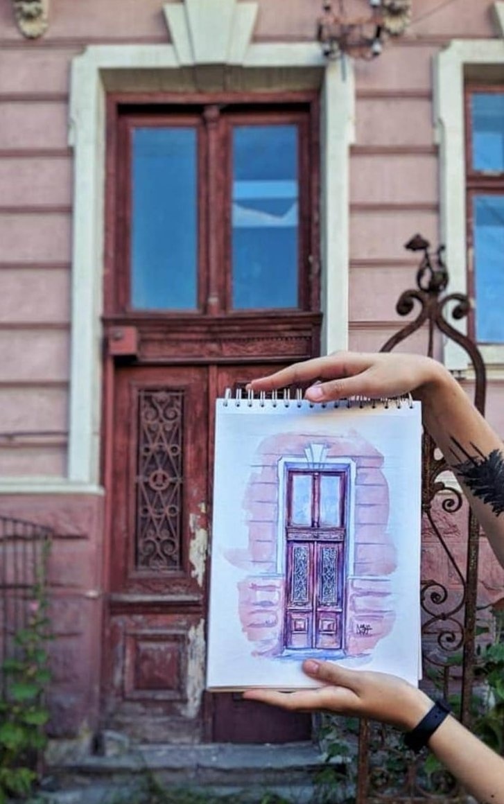 Листівка киянки Дарини Чалбаєвої 
