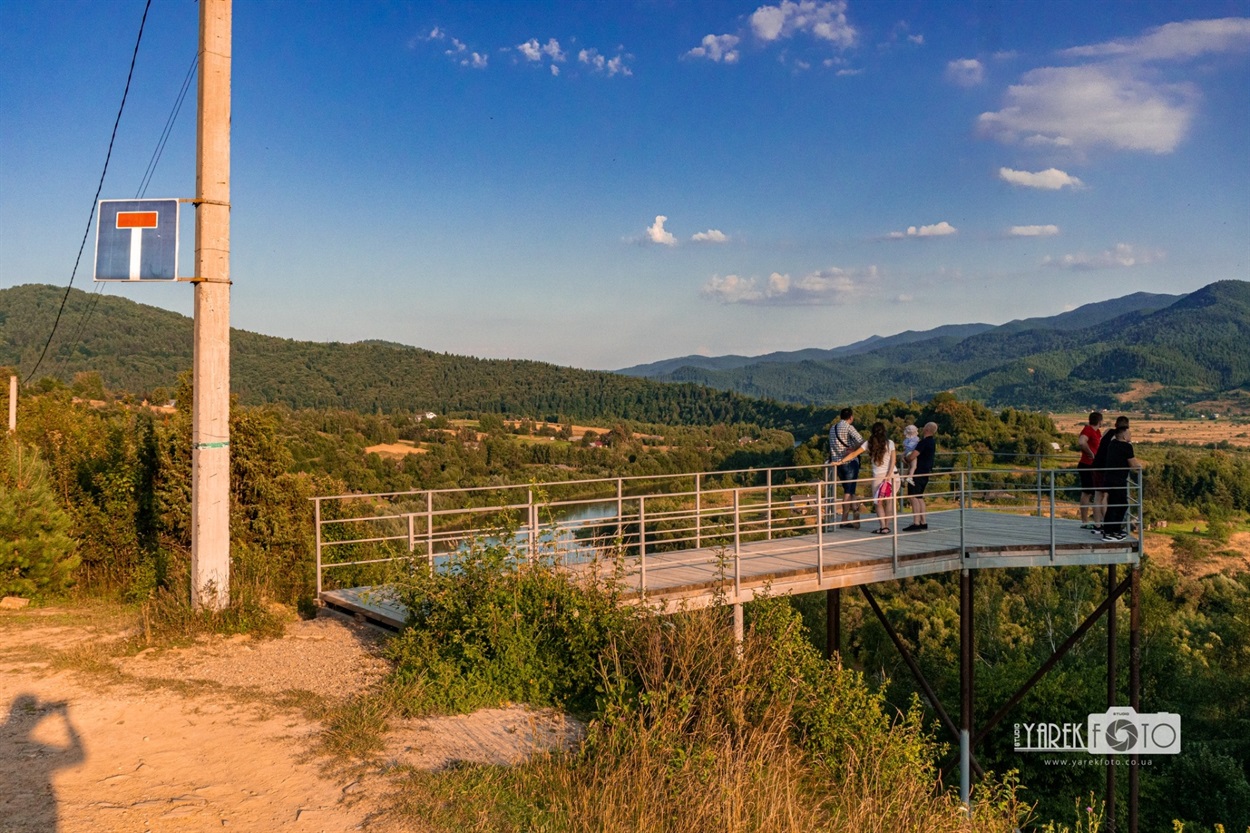 Оглядовий майданчик відкрили рік тому