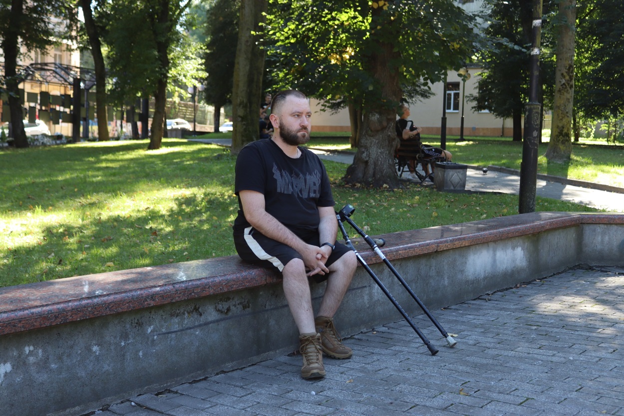 З Миколою зустрілися у місцевому парку 