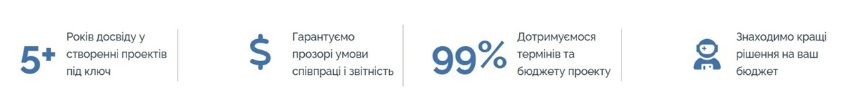 переваги компанії з розробки сайтів