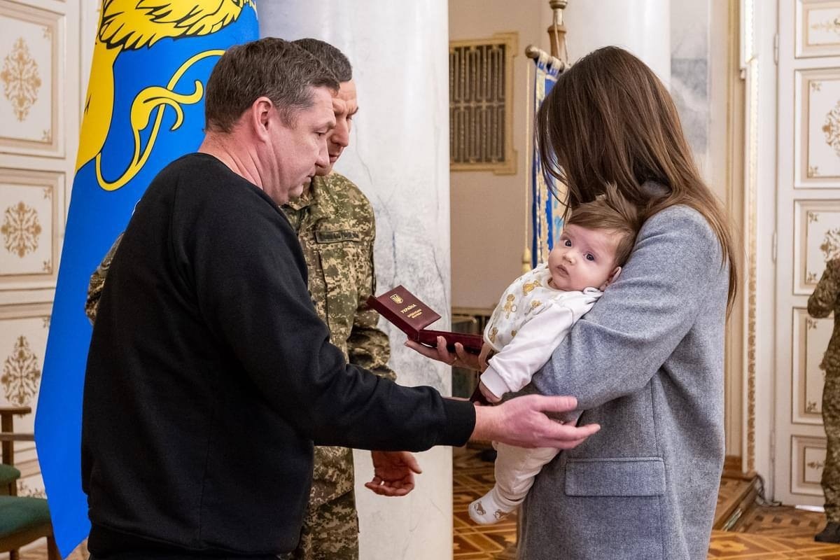 Дружина та син Андрія Славича