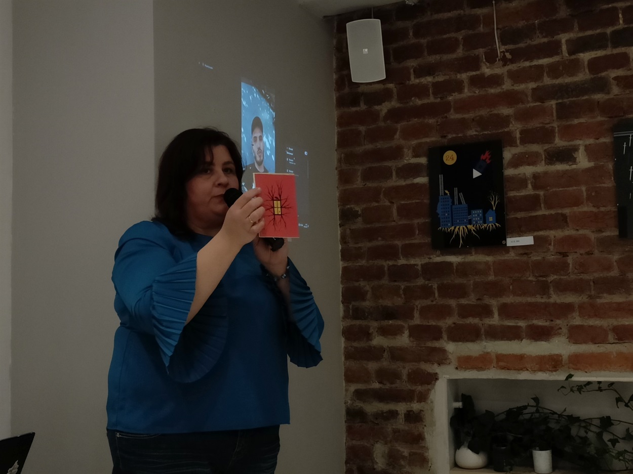 Відвідувачі також дивилися коротке відео від Олега про Дрогобич