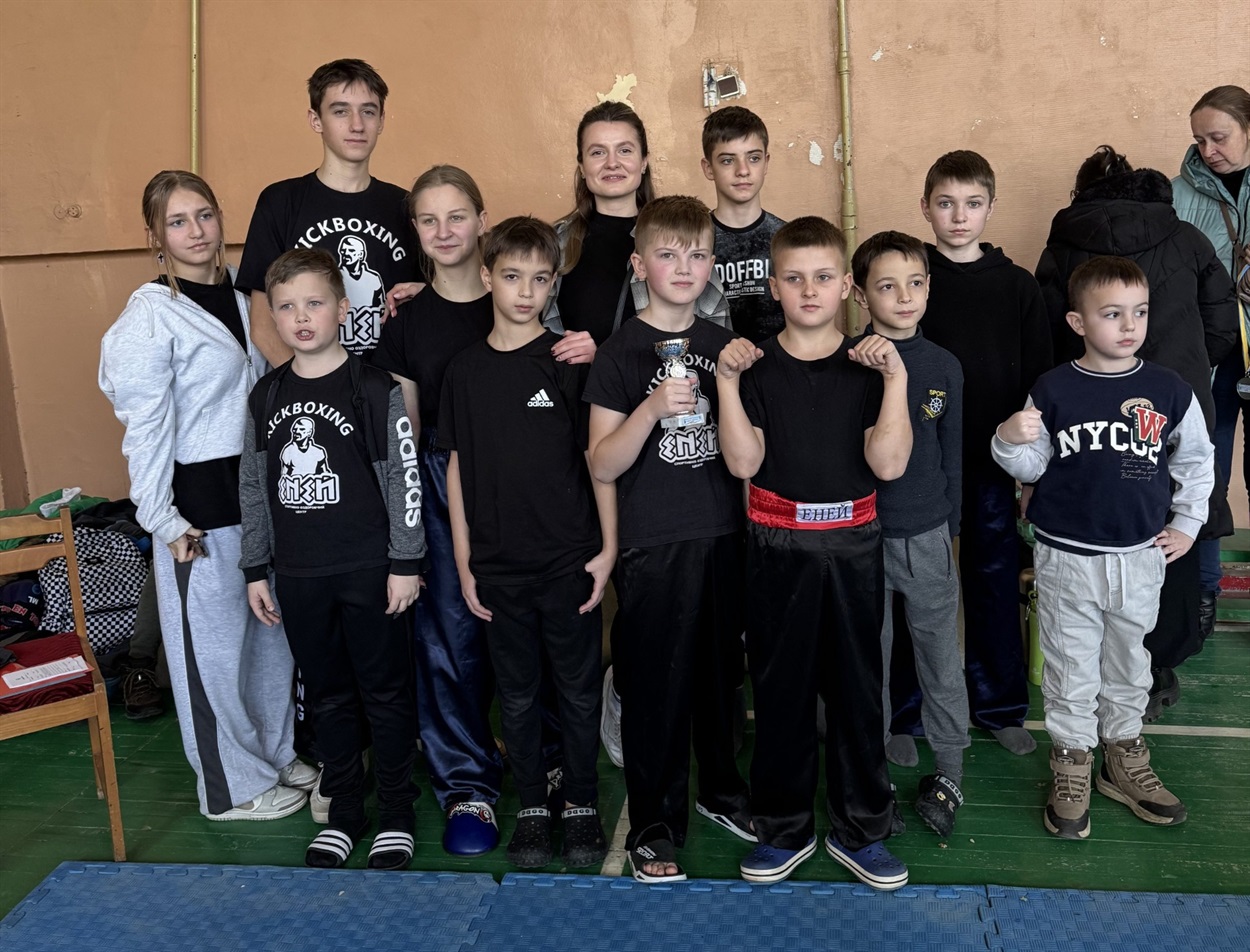 Спортсмени з дрогобицького клубу "Еней"