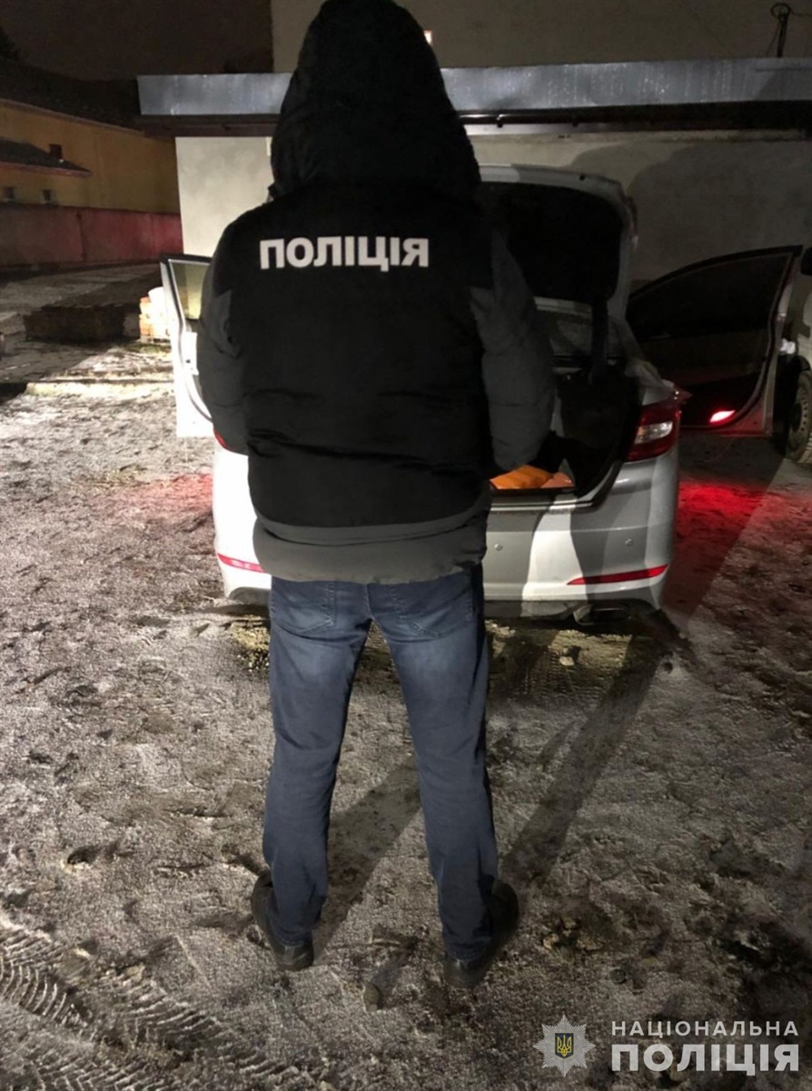 Автівка затриманого