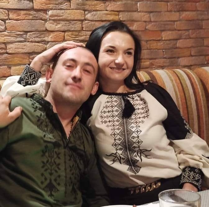 Михайло Малинівський з дружиною