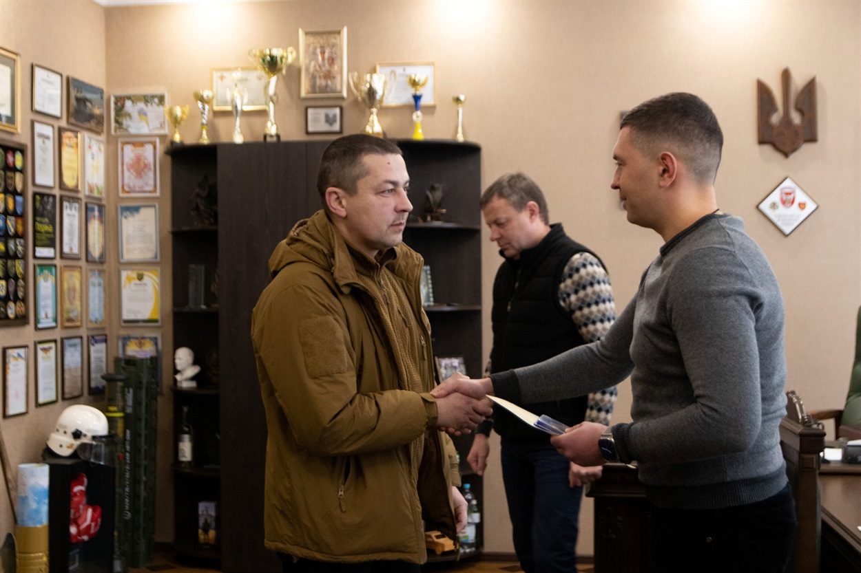 Вручення відзнак