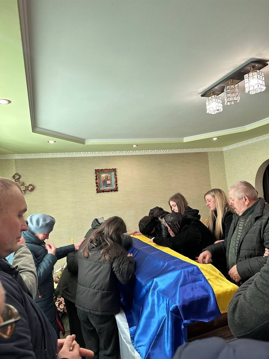 Родина прощається з Василем Маркевичем