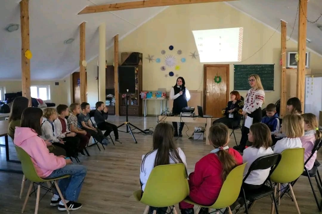 Заняття з дітьми у "Назареті"