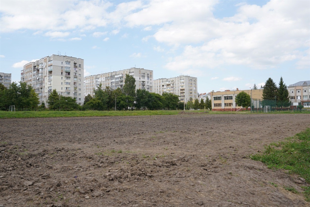 Облаштування футбольного поля