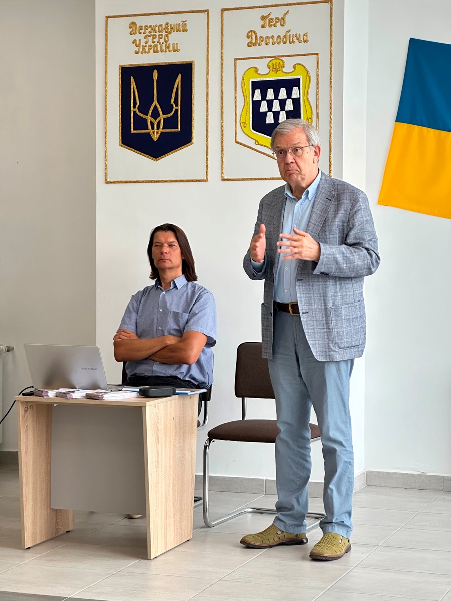 Ігор Лиман та Таррас Фініков (зліва направо)