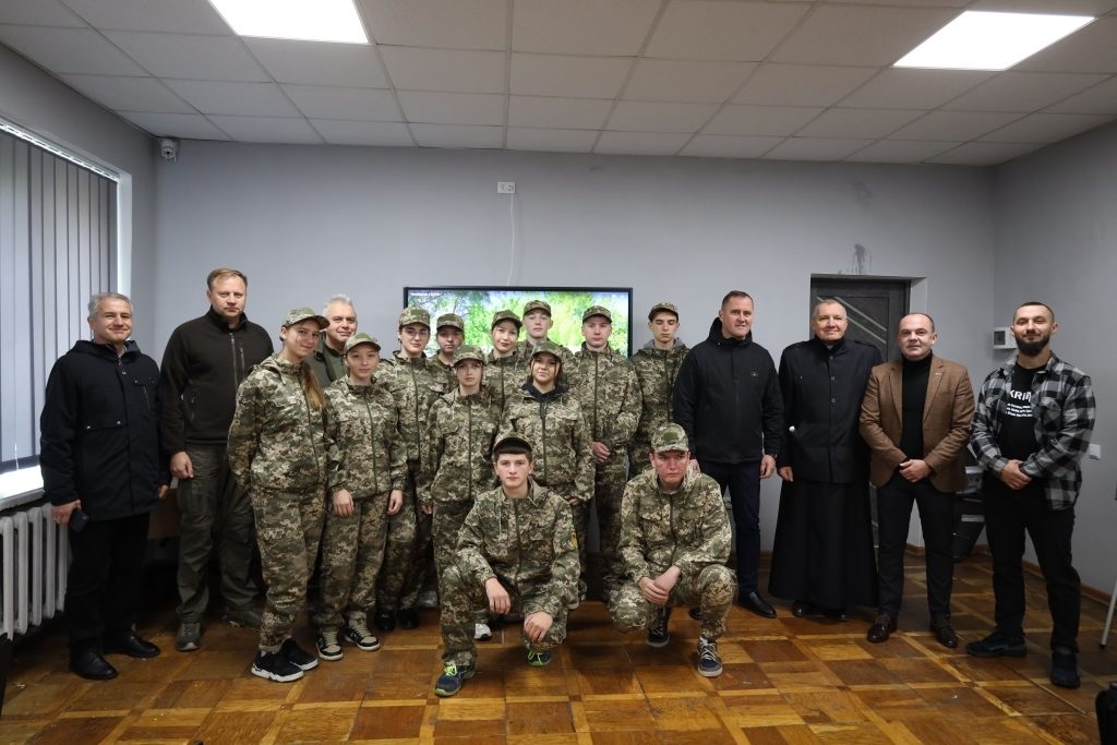 Відкриття осередку Захисту України