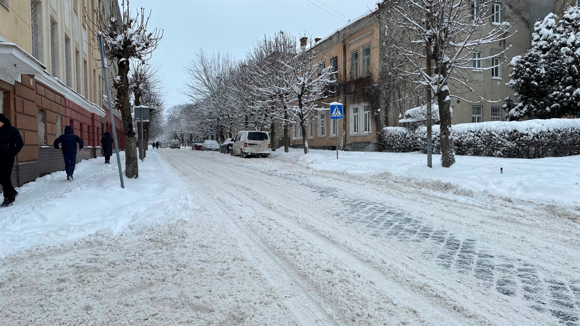Як Дрогобич долає наслідки снігопаду: репортаж з вулиць міста
