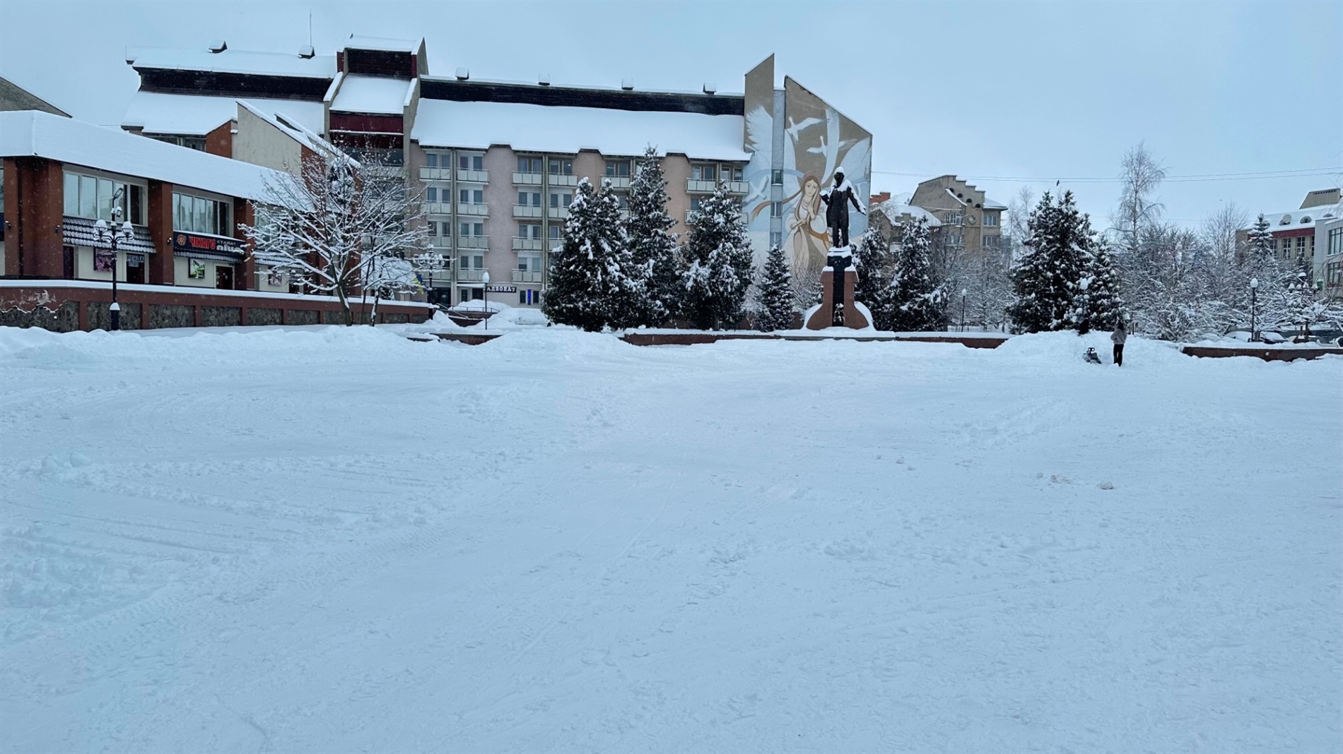 Як Дрогобич долає наслідки снігопаду: репортаж з вулиць міста