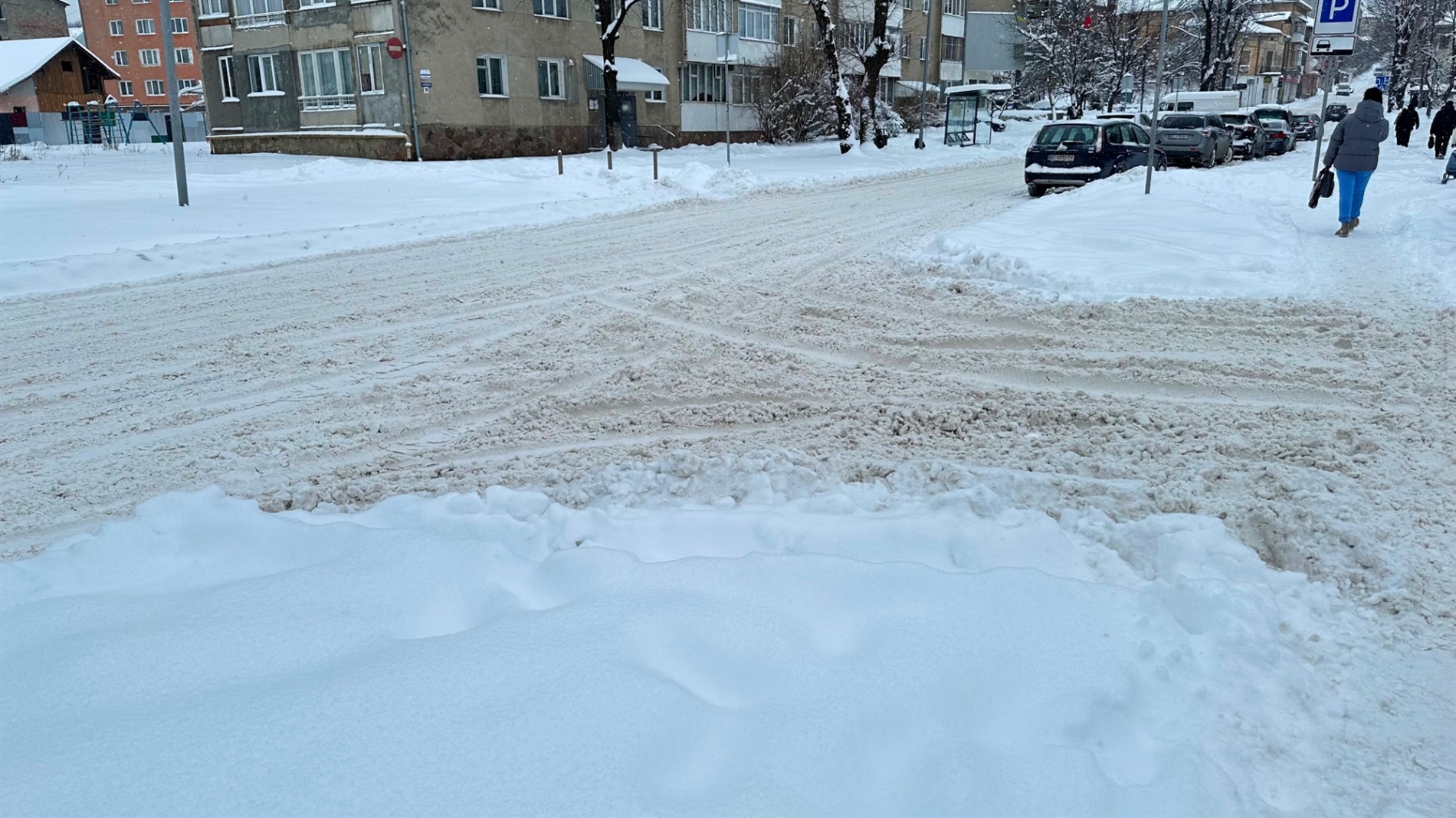Як Дрогобич долає наслідки снігопаду: репортаж з вулиць міста