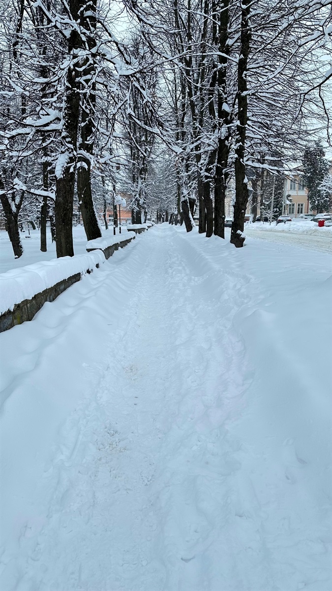 Як Дрогобич долає наслідки снігопаду: репортаж з вулиць міста